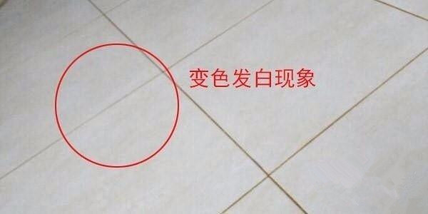 美缝剂变色